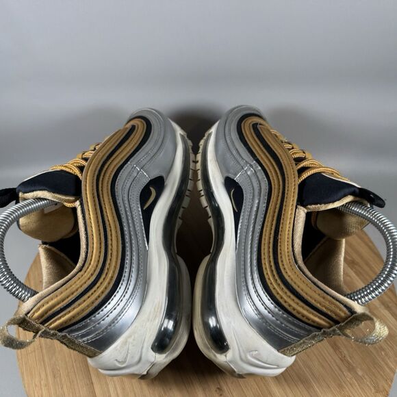 Nike‎ Womens Air Max 97 AQ4137-700 Gold Running Shoes Sneakers Size 7.5 - Picture 5 of 8